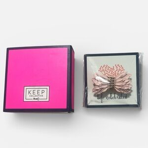 KEEP Collective Pink and Blue Jewelry Box